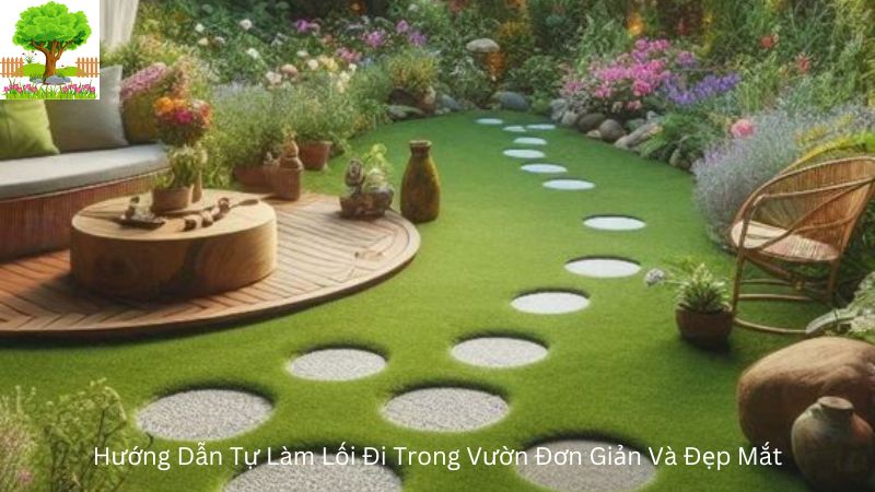 Hướng Dẫn Tự Làm Lối Đi Trong Vườn Đơn Giản Và Đẹp Mắt